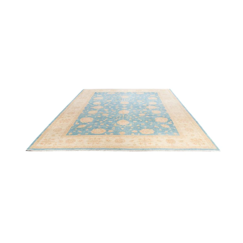 Ziegler Teppich - 258 x 343 cm - hellblau