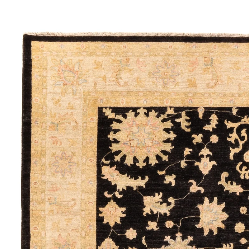 Ziegler Teppich 259x342cm - Orientteppich - dunkelblau
