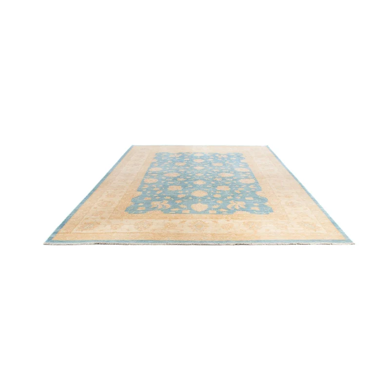 Ziegler Teppich 255x342cm - Orientteppich - hellblau