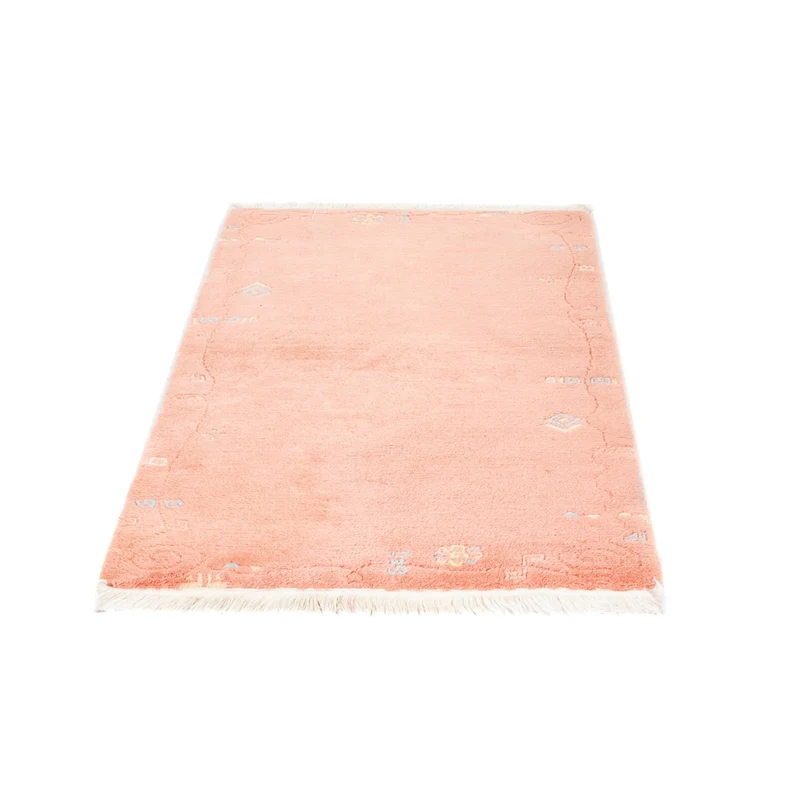 Nepal Teppich - 74 x 141 cm - lachs