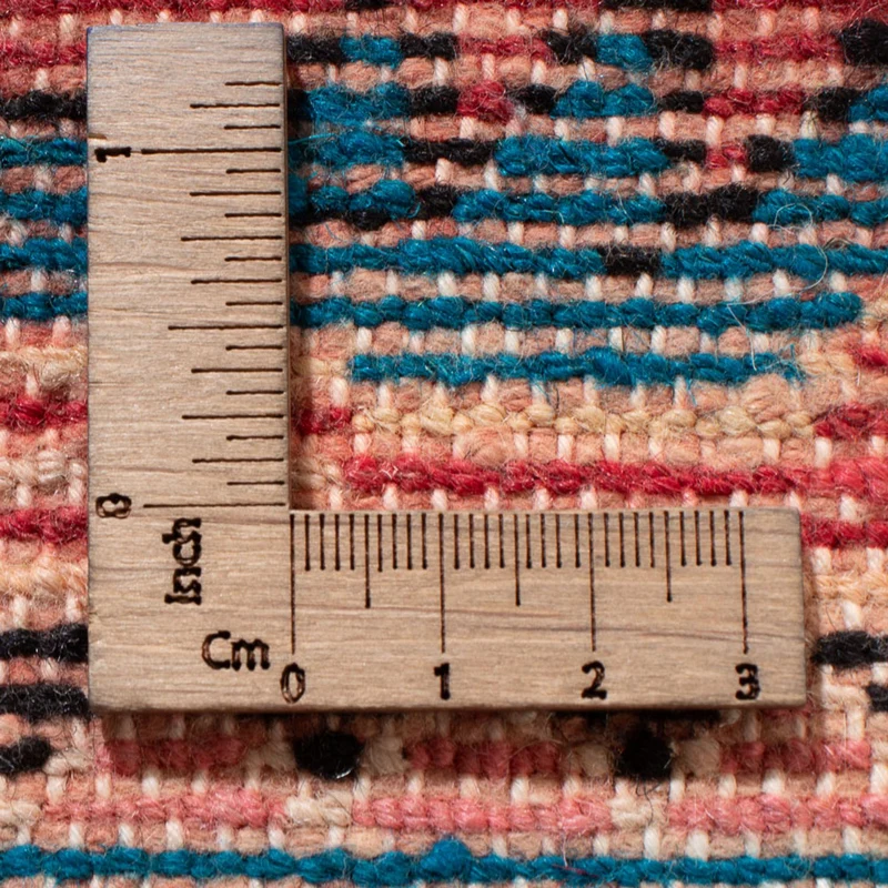 Hamadan Teppich 76x129cm - Perserteppich - hellrot
