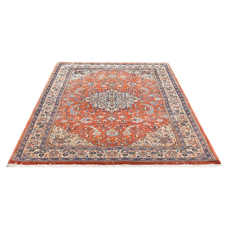 Sarough Teppich 144x209cm - Perserteppich - rot