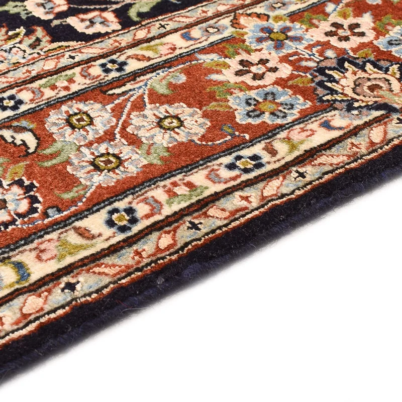 Nain Teppich 90x135cm - Perserteppich - dunkelblau