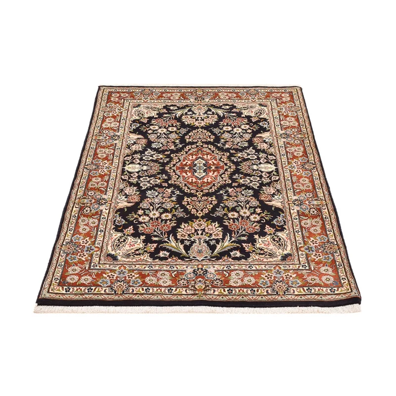 Nain Teppich 90x135cm - Perserteppich - dunkelblau
