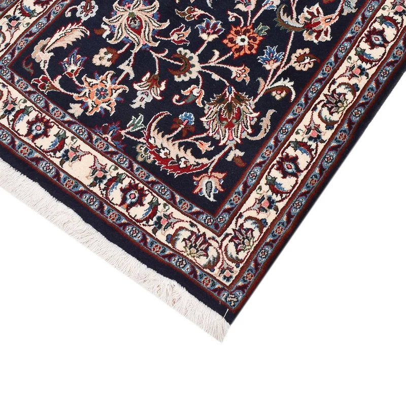 Maschad Teppich 78x315cm - Perserteppich - dunkelblau