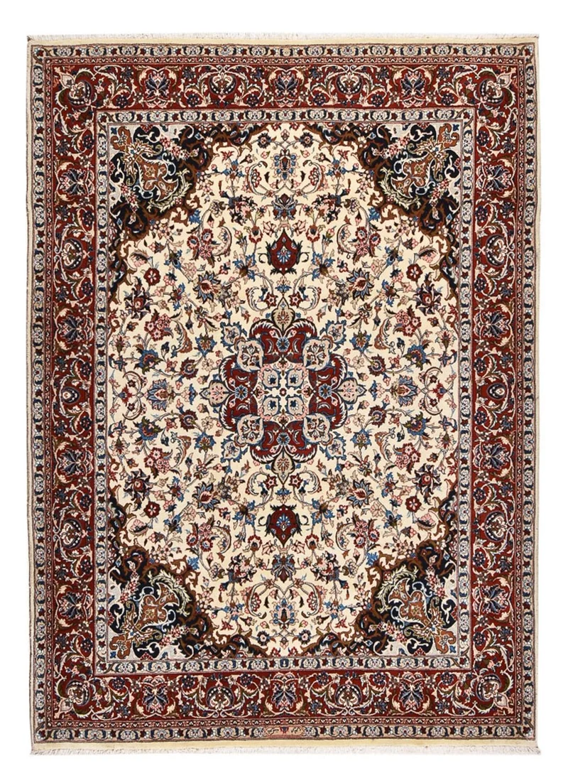 Sarough Teppich 202x274cm - Perserteppich - beige