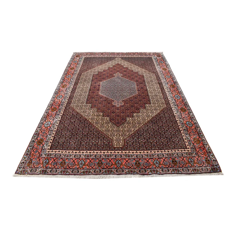 Senneh Teppich 202x305cm - Perserteppich - rost