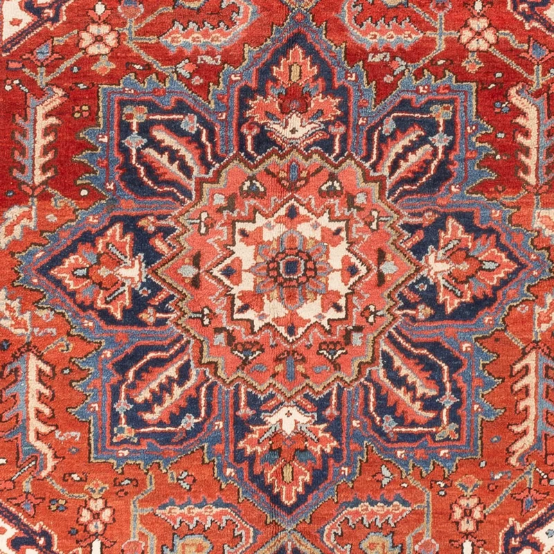 Perserteppich - Nomadic - 140 x 185 cm - rot