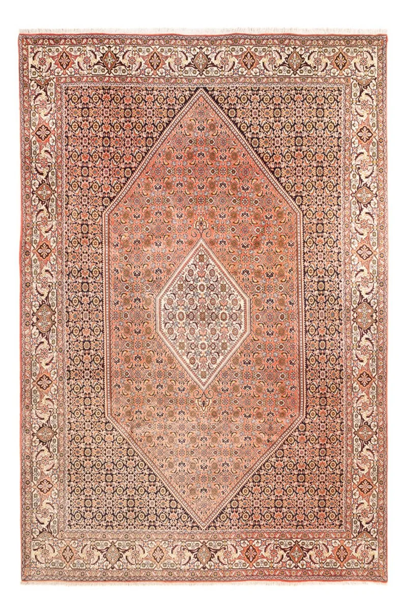 Bidjar Teppich 200x300cm - Perserteppich - hellrot