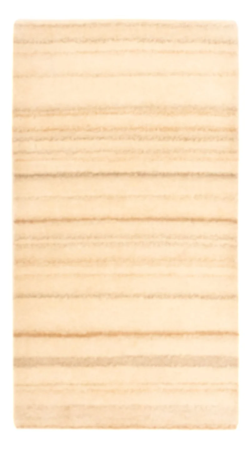 Gabbeh Teppich Softy 110x160cm - Wollteppich - beige