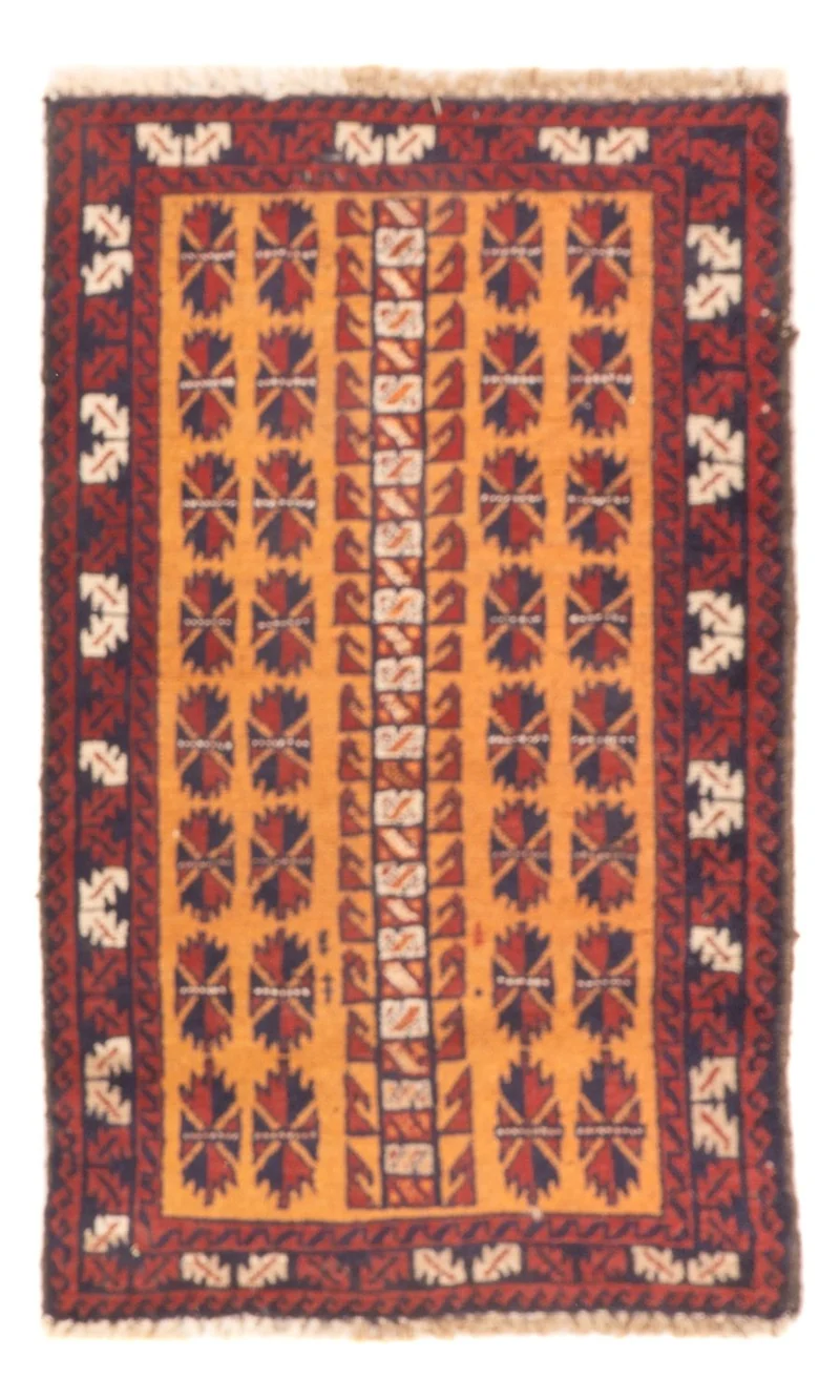 Belutsch Teppich 76x123cm - Orientteppich - mehrfarbig