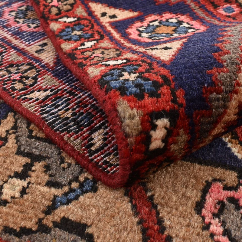 Kolyai Teppich 128x223cm - Perserteppich - dunkelbeige