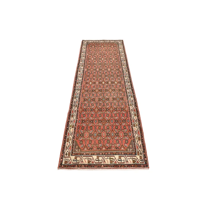 Hamadan Teppich 83x296cm - Perserteppich - rost