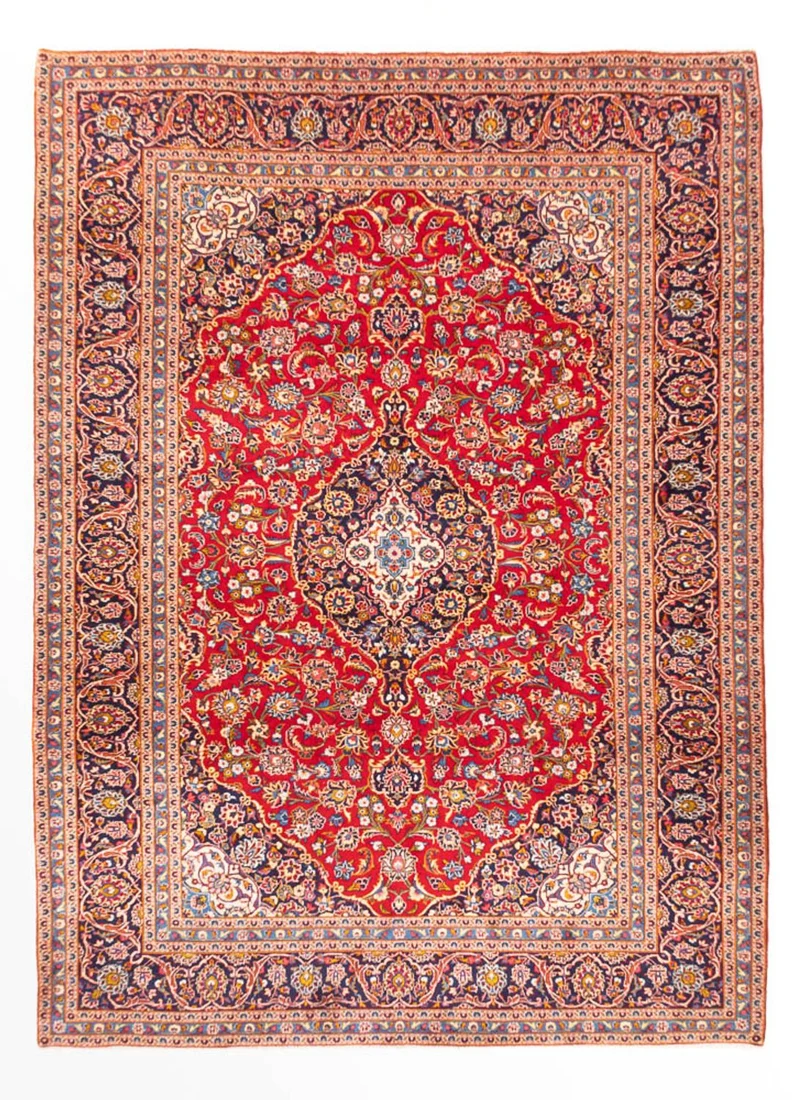 Perserteppich - Keshan - 255 x 357 cm - rot