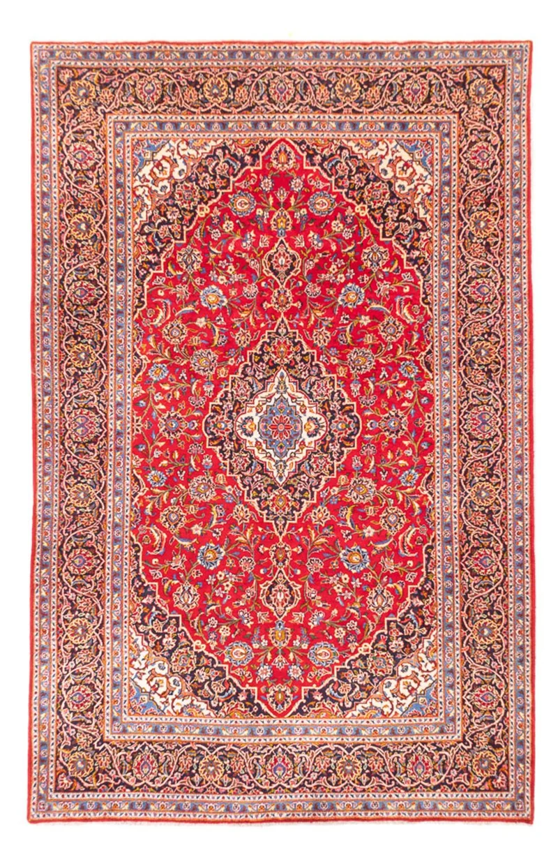 Perserteppich - Keshan - 242 x 380 cm - rot