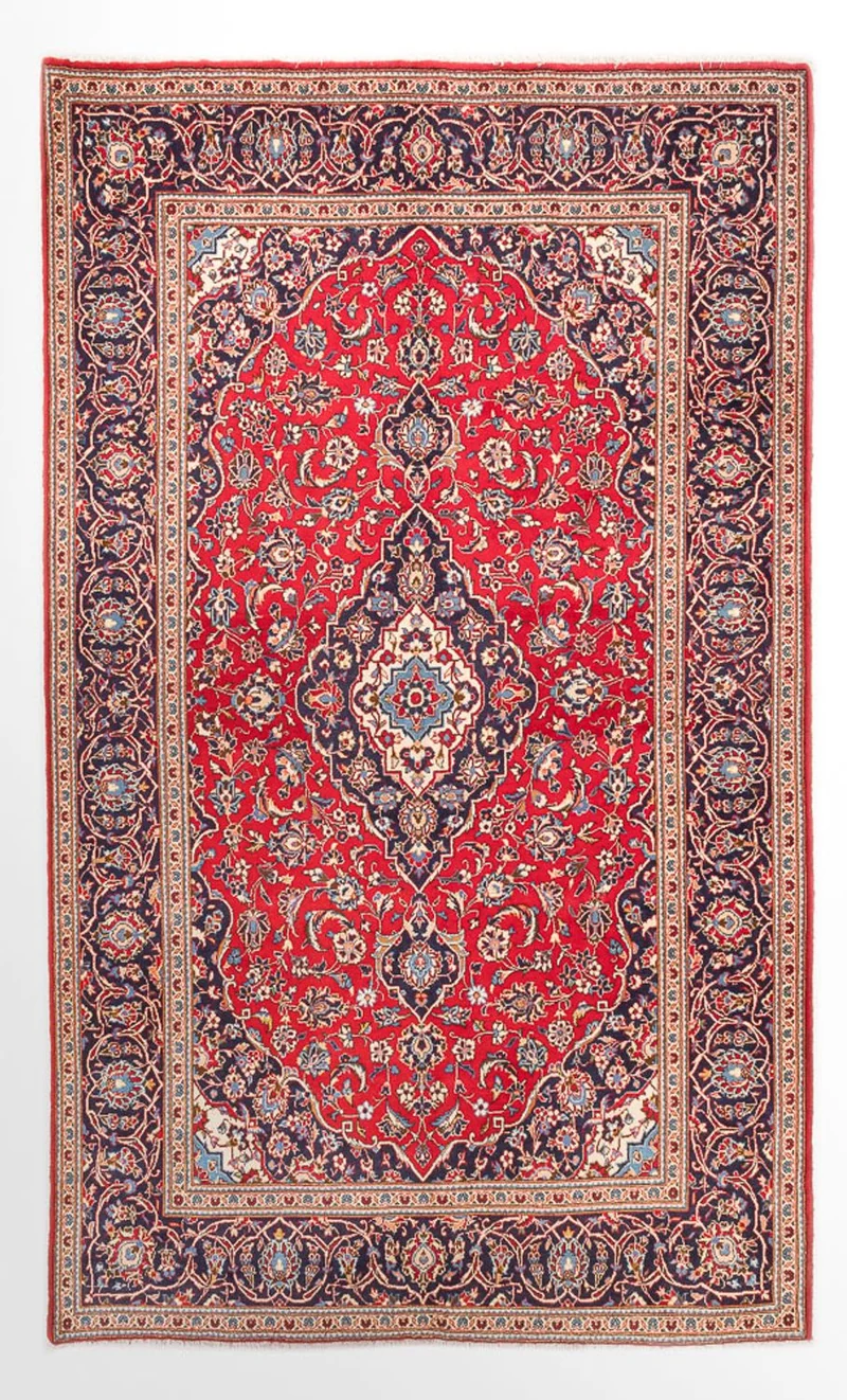 Perserteppich - Keshan - 200 x 292 cm - rot