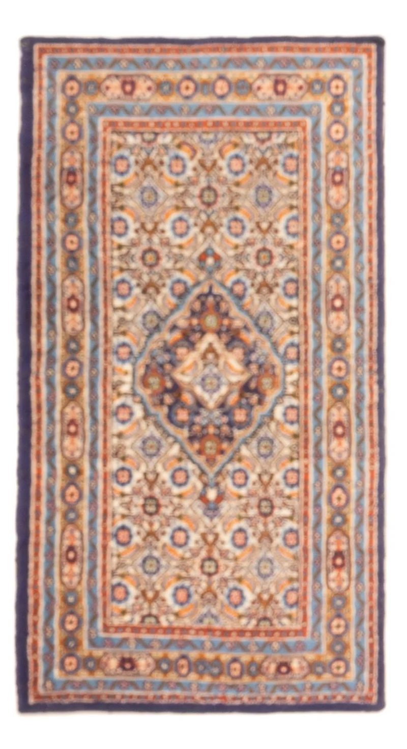 Moud Teppich 51x100cm - Perserteppich - hellrot