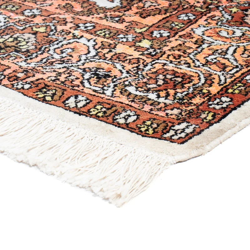 Kaschmir Seide Teppich 93x158cm - Orientteppich - beige