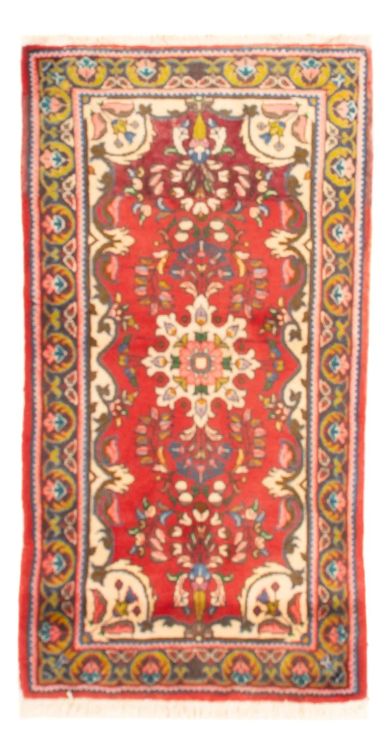 Sarough Teppich 74x136cm - Perserteppich - rot