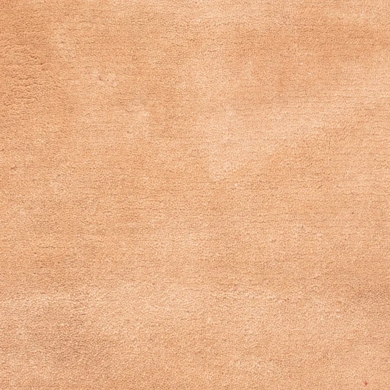 Nepal Teppich 60x90cm - Wollteppich - dunkelbeige