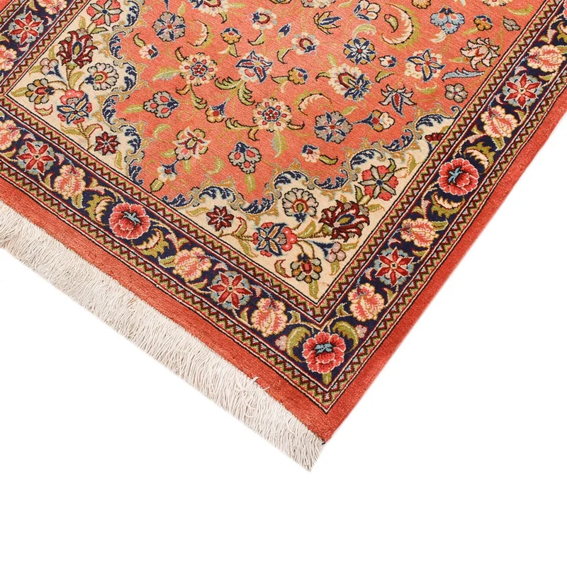 Ghom Teppich 71x195cm - Perserteppich - orange