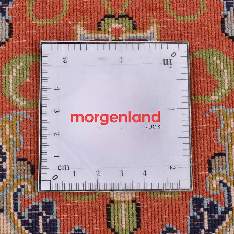Ghom Teppich 71x195cm - Perserteppich - orange