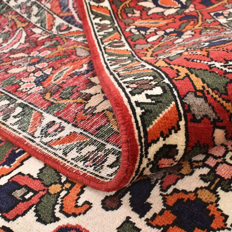Bachtiar Teppich 210x333cm - Perserteppich - hellrot