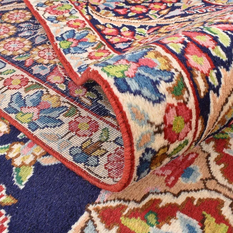 Rafsanjan Teppich 288x384cm - Perserteppich - dunkelbeige