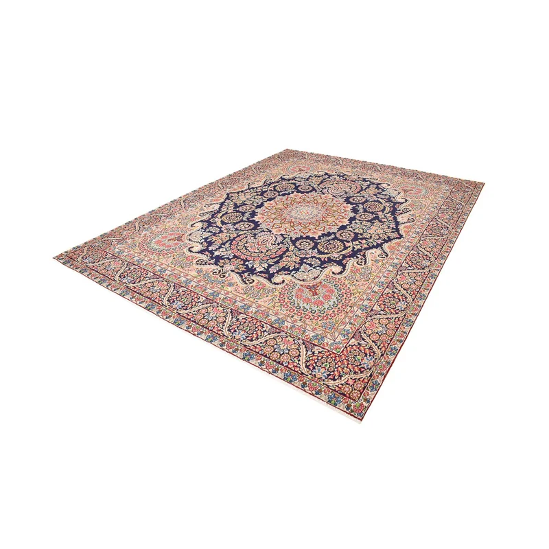 Rafsanjan Teppich 288x384cm - Perserteppich - dunkelbeige