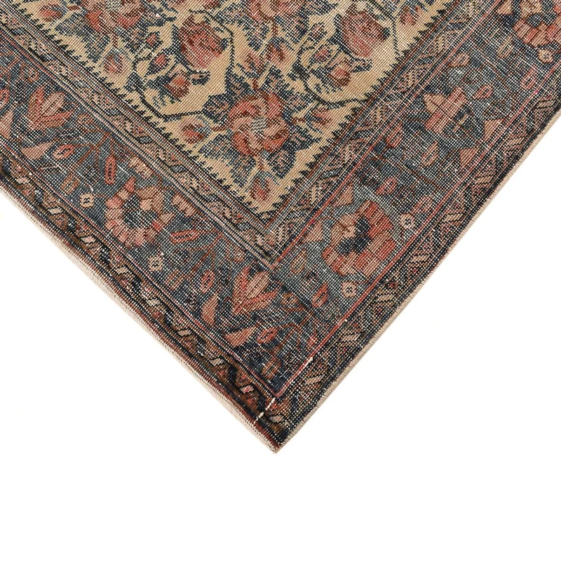 Vintage Teppich 148x210cm - dunkelbeige