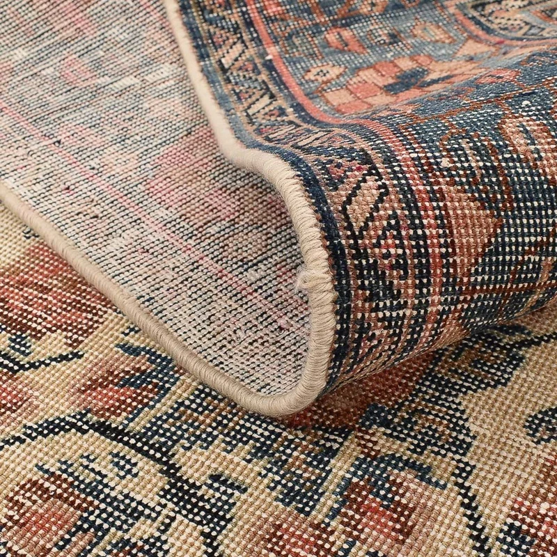 Vintage Teppich 148x210cm - dunkelbeige