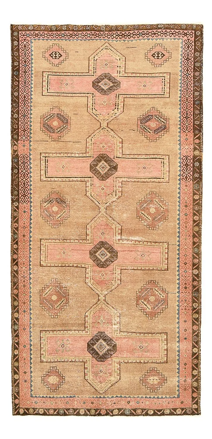 Vintage Teppich 136x290cm - beige