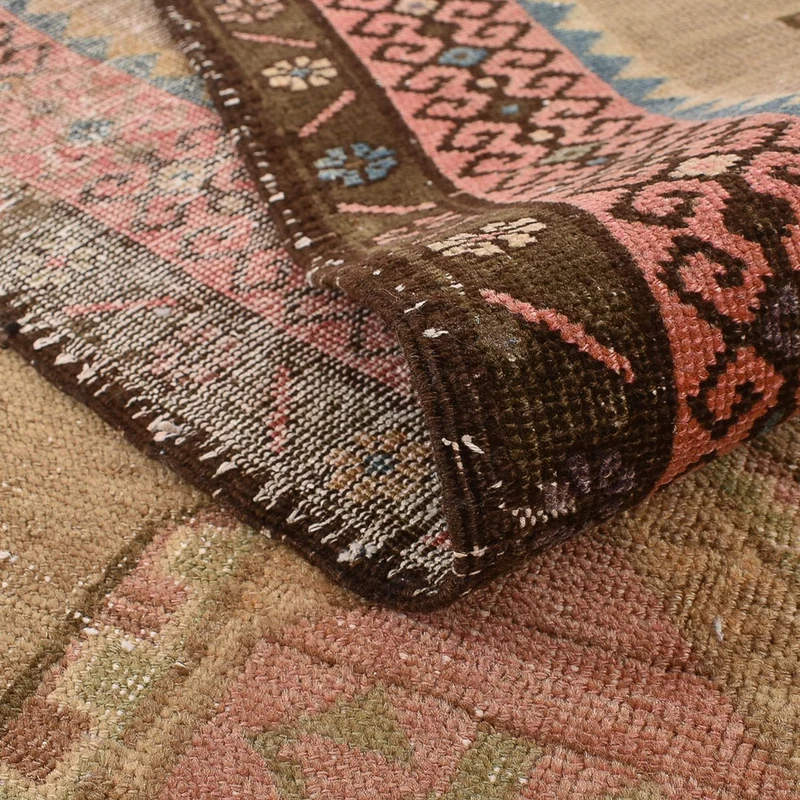 Vintage Teppich 136x290cm - beige