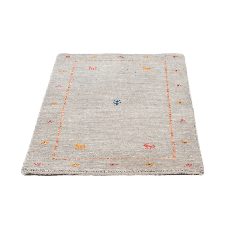Loribaft Loom Teppich 62x103cm - Wollteppich - caramel