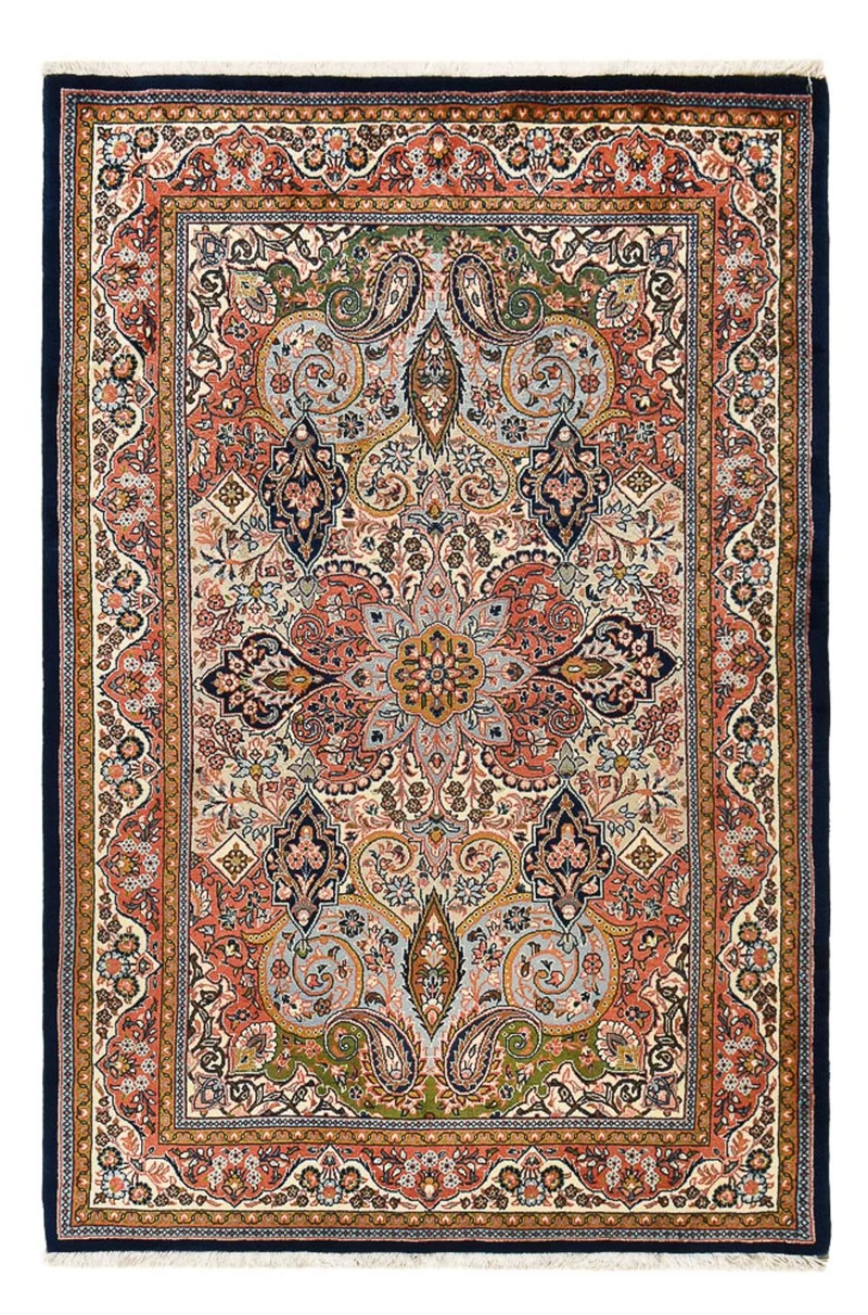 Keshan Teppich 140x206cm - Perserteppich - mehrfarbig