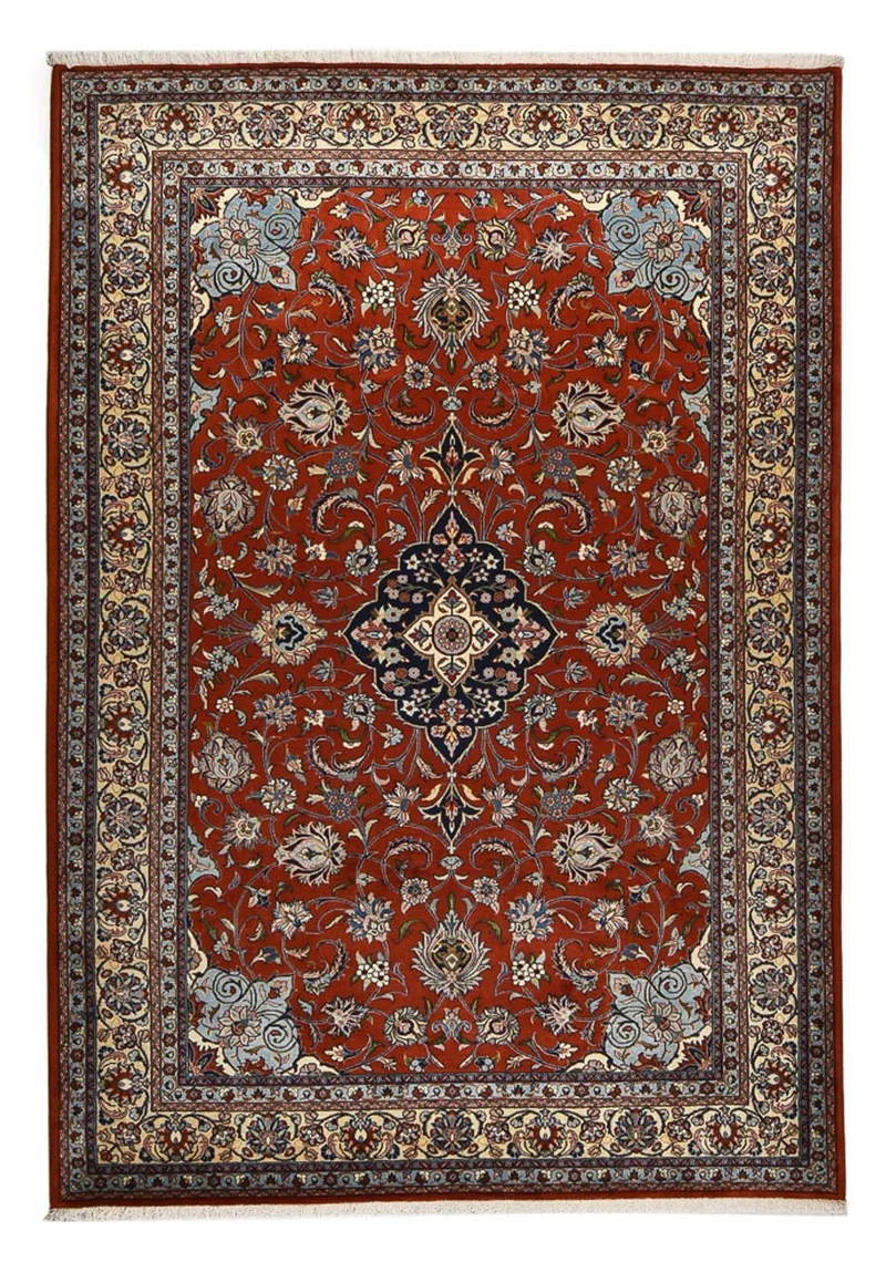 Sarough Teppich 206x301cm - Perserteppich - rot