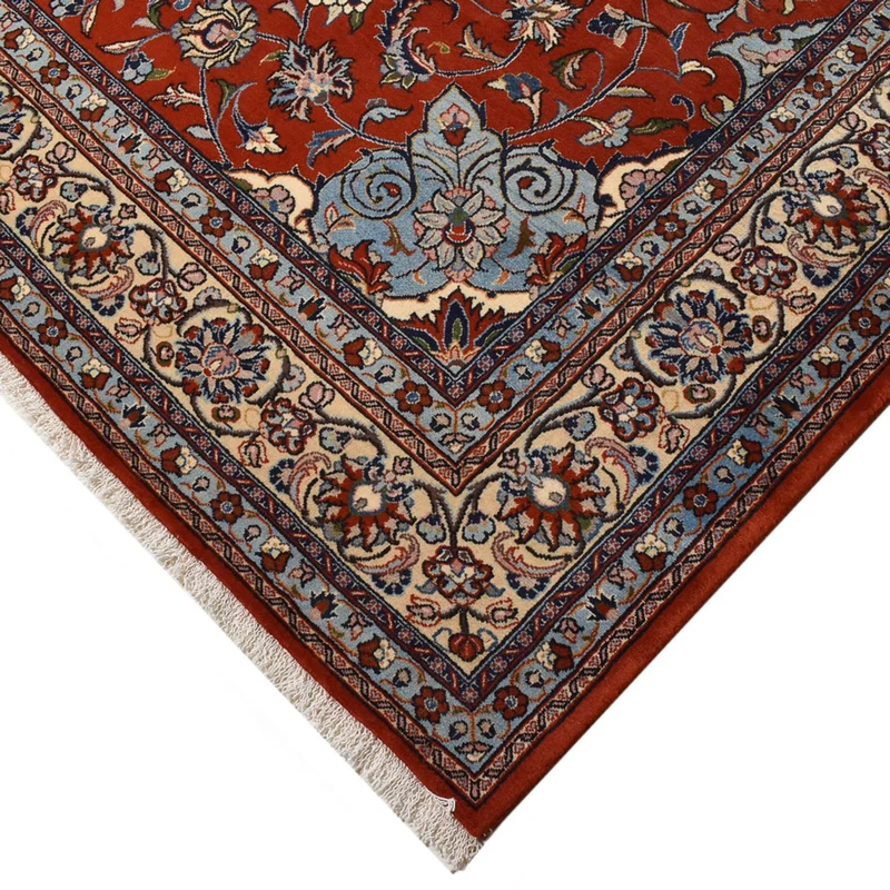 Sarough Teppich 206x301cm - Perserteppich - rot