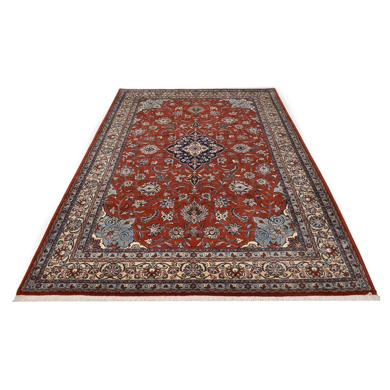 Sarough Teppich 206x301cm - Perserteppich - rot