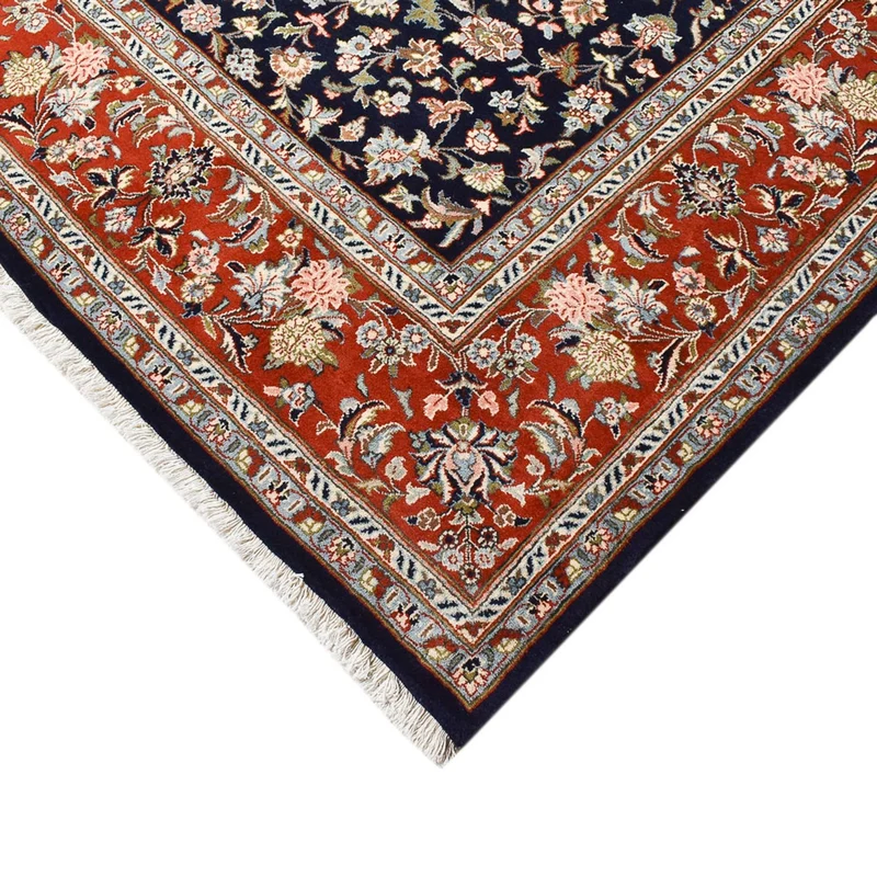 Golpayegan Teppich 255x337cm - Perserteppich - dunkelblau