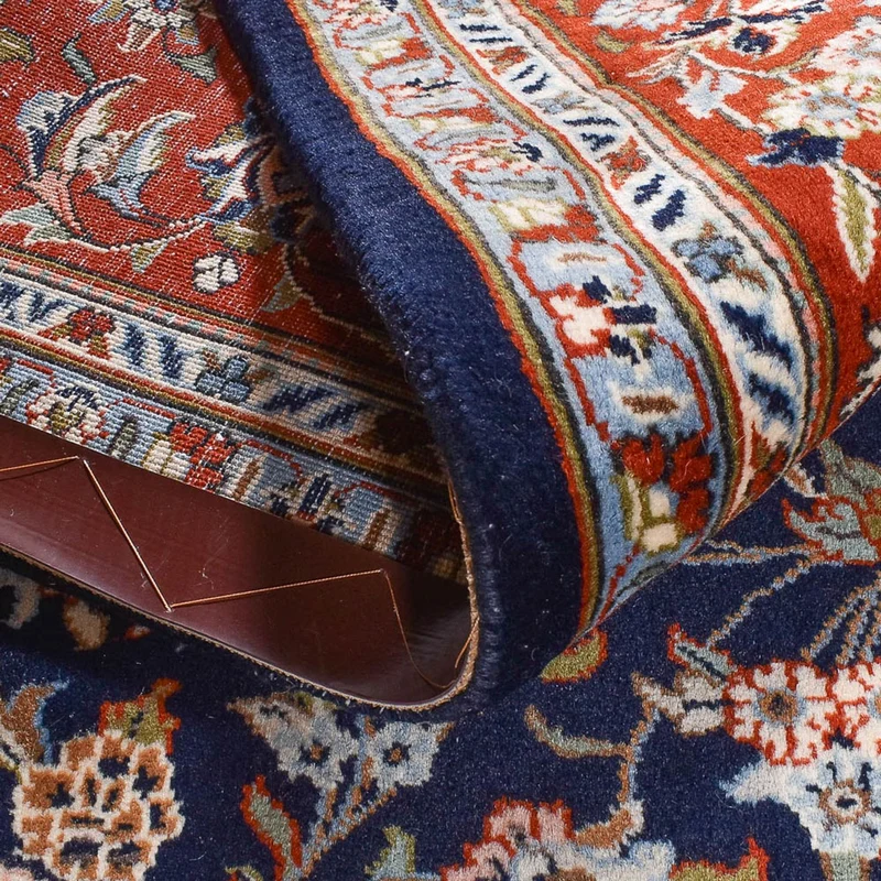 Golpayegan Teppich 255x337cm - Perserteppich - dunkelblau