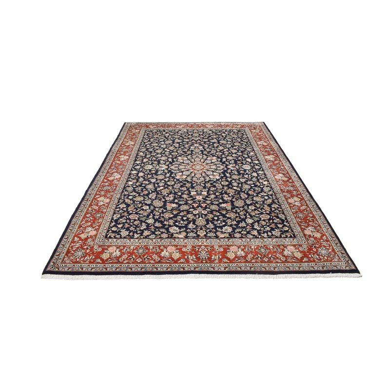 Golpayegan Teppich 255x337cm - Perserteppich - dunkelblau
