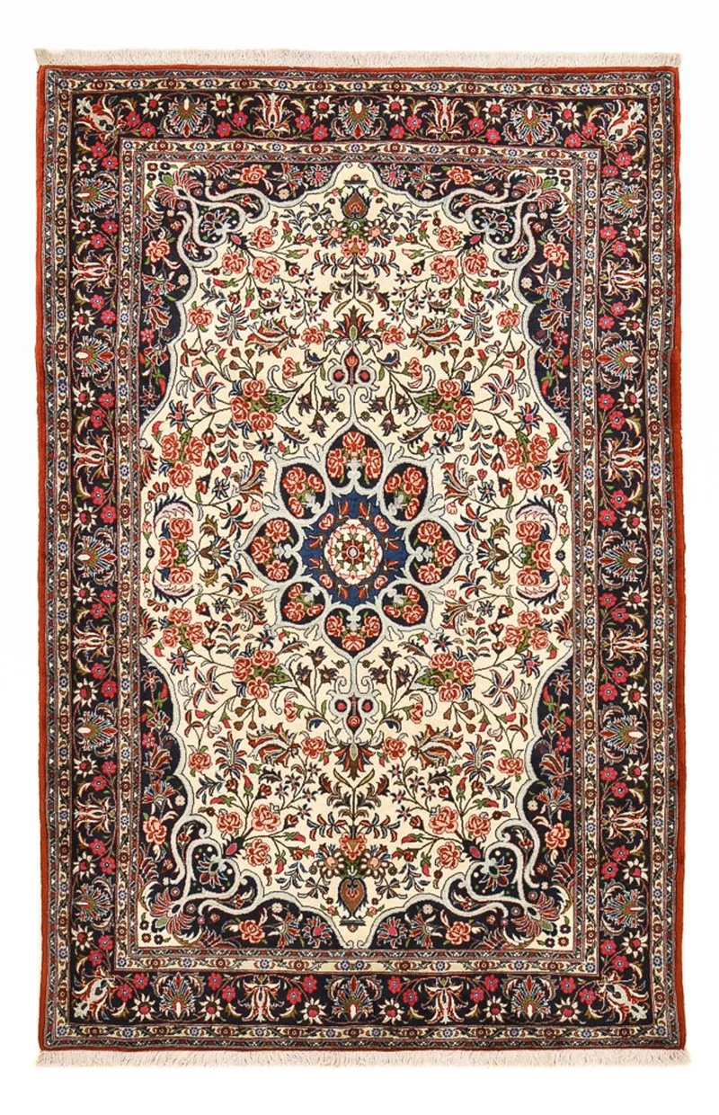 Bidjar Teppich 139x216cm - Perserteppich - sand