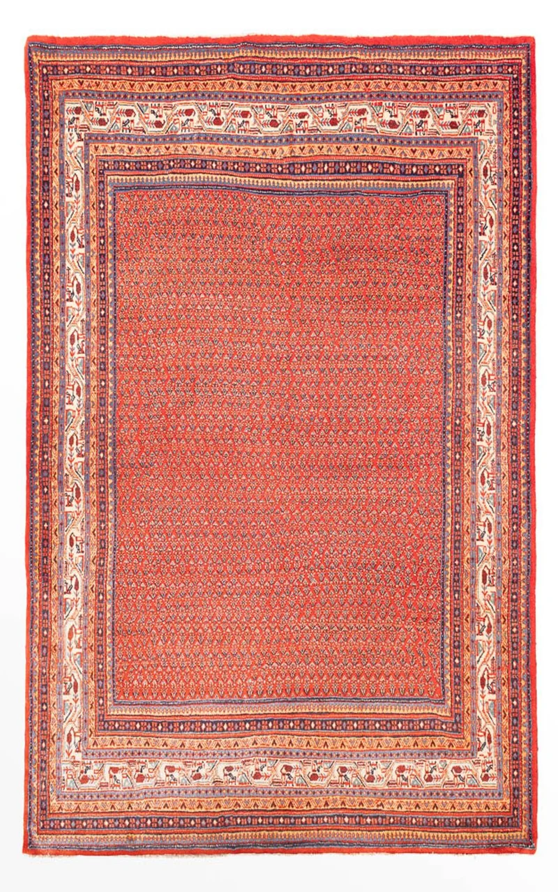 Mir Teppich 225x320cm - Perserteppich - hellrot