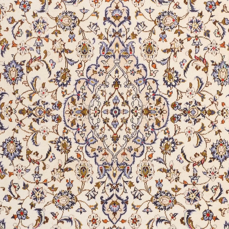 Perserteppich - Keshan - 200 x 305 cm - beige