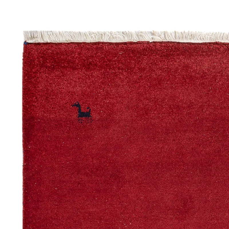 Gabbeh Teppich - Indus - 120 x 180 cm - bordeauxrot