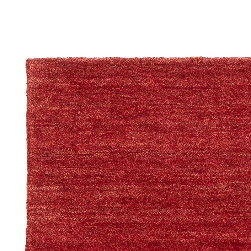 Loribaft Loom Teppich 80x200cm - Wollteppich - rot
