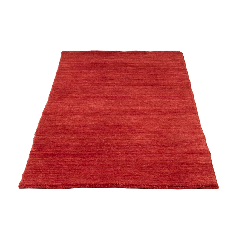 Loribaft Loom Teppich 80x200cm - Wollteppich - rot