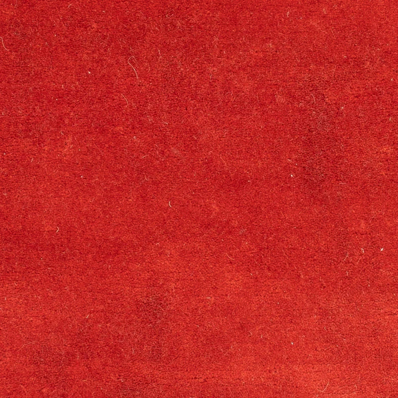Nepal Teppich 60x90cm - Wollteppich - rot