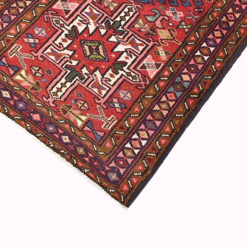 Qaraja Teppich 65x265cm - Perserteppich - hellrot