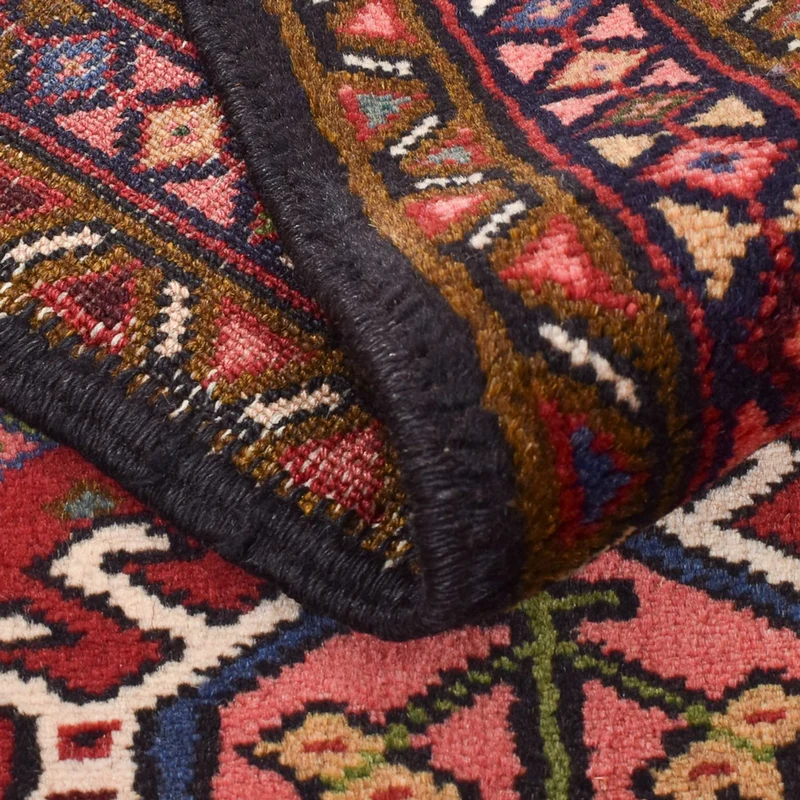 Qaraja Teppich 65x265cm - Perserteppich - hellrot